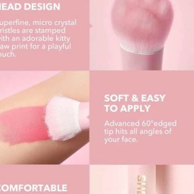 تصویر براش رژگونه پنجه گربه‌ای شیگلم 