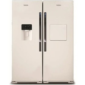 تصویر یخچال فریزر دوقلو پلادیوم مدل یونیک پلاس Pladium twin fridge-freezer model Unique Plus