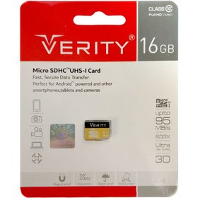 تصویر مموری میکرو 16 گیگ وریتی VERITY C10 U1 633X