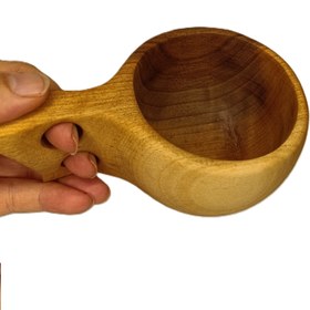 تصویر کوکسا - فنجان چوبی 