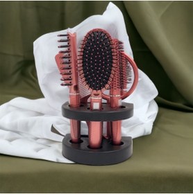 تصویر برس و شانه مو اورجینال برند Amour amour مدل 5-piece Comb Set کد 472482086 