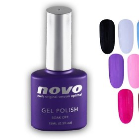 تصویر لاک ژل novo از n1 تا n59 ا Novo gel polish Novo gel polish