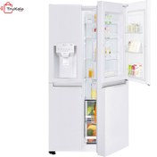 تصویر یخچال فریزر ساید بای ساید ال جی مدل J287 LG J287 Side By Side Refrigerator