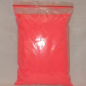 تصویر پودر مخمل پلی استر تُرک گلبهی فلورسنت 250 گرم 