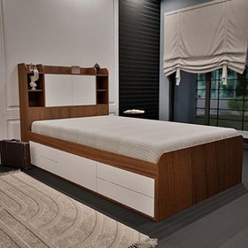 تصویر تختخواب یک نفره مدل مریسا 120 