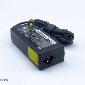تصویر آداپتور HP ۱۸.۵ ولت ۳.۵ آمپر فیش زرد 