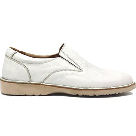 تصویر کفش سورن سفید بی بند 