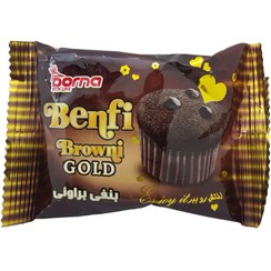 تصویر درنا کیک بنفی براونی کاکائویی 50گ 
