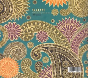 تصویر دفتر سم مدل خشتی با پرفراژ جداکننده 100 برگ 