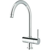 تصویر شیر ظرفشویی دو منظوره شودر مدل آلستر Alster-Dual Flow Sink Mixer