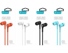 تصویر هندزفری با سیم سلبریت مدل D3 Celebrate D3 Wired Handsfree