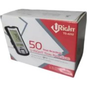 تصویر نوار تست قند خون یورایت قرمز 50 عددی نوار تست قند خون یورایت قرمز 50 عددی