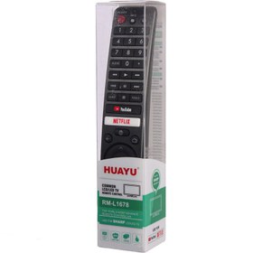 تصویر کنترل تلویزیون شارپ Sharp Huayu RM-L1678 Sharp Huayu RM-L1678 Remote Control