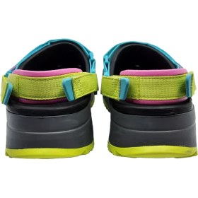 تصویر کراکس کلاسیک هایکر کلاگز مشکی سبز Crocs Classic Hiker Clogs Black Green 