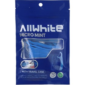تصویر خلال دندان کمانی آل ویت AllWhite micro mint 70 
