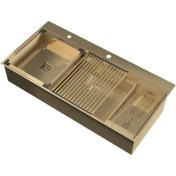 تصویر سینک ظرفشویی دست ساز تک لگن رامون مدل RS 209 