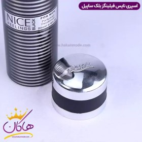 تصویر اسپری بدن سپیل Nice Feelings Black Sapil Nice Feelings Black Body Spray