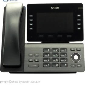 تصویر تلفن تحت شبکه اسنوم مدل D862 Snom D862 IP Phone