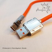 تصویر کابل شارژ ۳ کاره MOXOM مدل 3in1 ظرفیت ۱ متر 