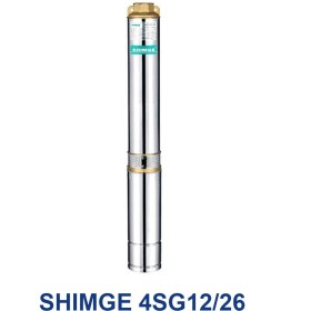 تصویر پمپ شناور 2 اینچ 202 متری 3 فاز شیمجه 4SG12/32 آبدهی بالا 4SG12/32 Shimge submersible pump for deep well