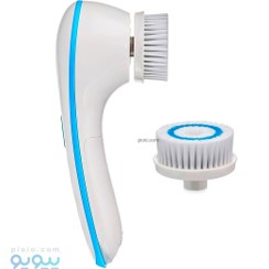 تصویر فیس واش PIXNOR شامل سری های پاکسازی روزانه، پاکسازی عمیق و ماساژ پوست PIXNOR Facial Cleansing Brush [Newest 2019], Waterproof Face Spin Brush with 7 Brush Heads for Deep Cleansing, Gentle Exfoliating, Removing Blackhead, Massaging(Pink)