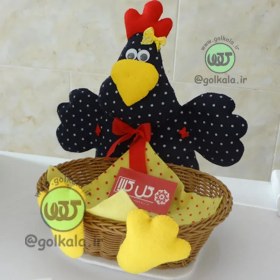 تصویر سبد نان مرغ نمدی 