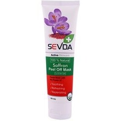 تصویر ماسک فیشیال صورت سودا زعفران حجم100میل 