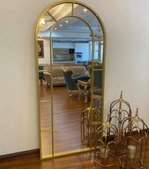 تصویر آینه گنبدی پنجره ای Window Style Mirror