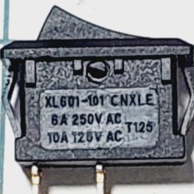 تصویر کلید راکر 21x15 (دو پایه) 6A 