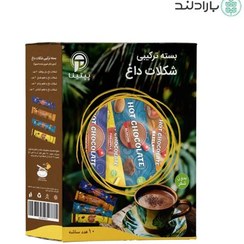 تصویر بسته ترکیبی شکلات داغ پپتینا بسته 10 ساشه‌ای 