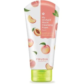 تصویر فوم شستشوی صورت فرودیا اورجینال Frudia Foam Peach رایحه هلو 120 میل 