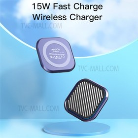 تصویر شارژر وایرلس YESIDO مدل DS14 ا YESIDO Wireless charger model DS14 YESIDO Wireless charger model DS14