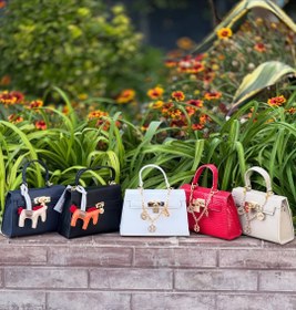 تصویر کیف هرمس آویز دار کد ۱۱۰ - سبز 