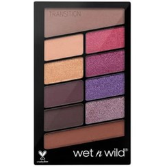 تصویر پالت سایه ده رنگ وت ان وایلد Wet n Wild مدل V.I.Purple 