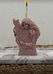 تصویر شمع دختر ایران - کرم 