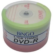 تصویر دی وی دی خام بینگو ا Bingo DVD-R Pack of 50 Bingo DVD-R Pack of 50