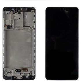 تصویر تاچ ال سی دی گوشی سامسونگ Samsung Galaxy A31/A315 - مشکی / بافریم / او LCD Samsung A315/A31