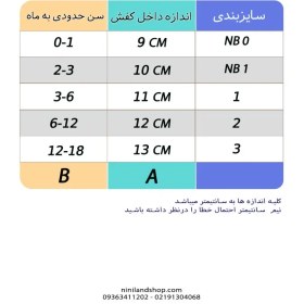 تصویر پاپوش نوزادی اسپرت کد 014 