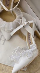 تصویر ست کیف و کفش عروس الورا 004 