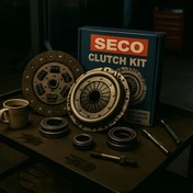 تصویر کیت کلاچ سایپا کامل دیسک و صفحه ساینا تیبا کوئیک قطر ۲۱۵ 