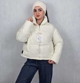 تصویر کاپشن خارجی PRC 3134 - سفید / S 