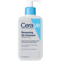 تصویر ژل شستشو سراوی پوست نرمال SA Renewing CeraVe Renewing Salicylic Acid Cleanser