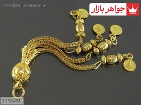 تصویر کرکوش فلزی طلایی کد 119549 