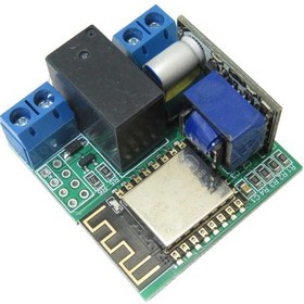 تصویر ماژول رله وای فای 220V با چیپ ESP8266 دارای کیس 