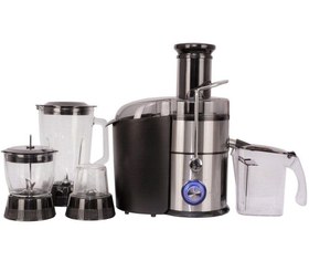 تصویر آبمیوه گیری پاناسونیک تیغه طلایی 4 کاره مدل DJ32 Panasonic juicer with golden blade, 4 functions, model DJ32