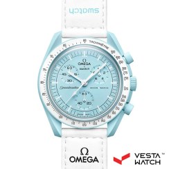 تصویر ساعت مچی سواچ مدل SO33L100 اورانوس با بند برزنتی 