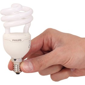 تصویر لامپ کم مصرف فیلیپس Philips Tornado E14 12W Philips Tornado E14 12W Lamp