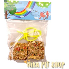 تصویر تشویقی میوه ای دوقلو به همراه گیره 