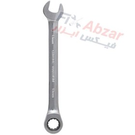 تصویر آچار یک سر تخت یک سر رینگی لیکوتا مدل ARW-11M13 LICOTA ONE-WAY 72 TEETH RATCHET WRENCH Model ARW-11M13