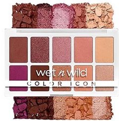 تصویر پالت سایه چشم ۱۰ رنگ کالر آیکون Heart & Sol وت ان وایلد/ Wet n Wild Color Icon 10Pan Palette Eyeshadow Heart & Sol 1114074E 